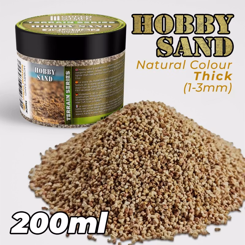 Thick Hobby Sand - Natural 200ml