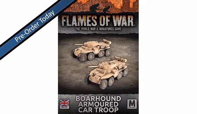 Boarhound (75mm) Armoured Cars (x2)