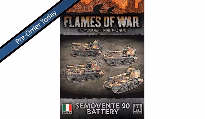 Semovente (90mm) Assault Guns (x4)