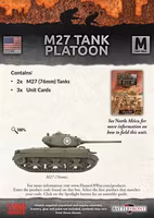 M27 (76mm) Tanks (x2)