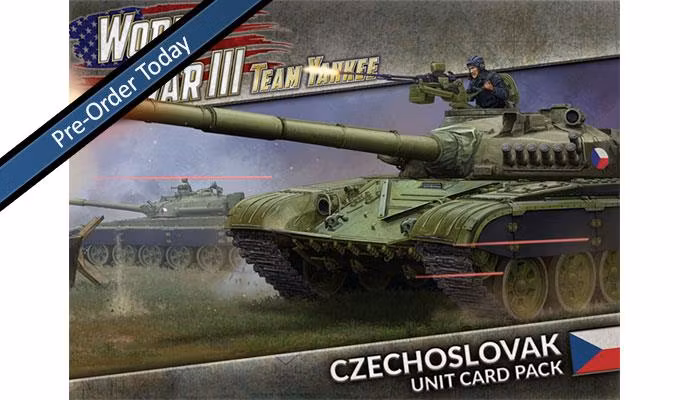 World War III: Czechoslovak Unit Cards (36 Cards)