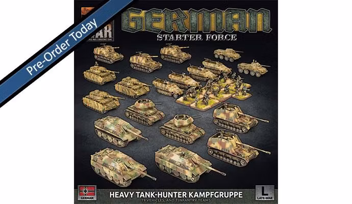 German Heavy Tank Hunter Kampfgruppe (Plastic)