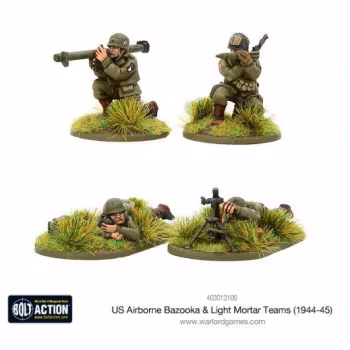 US Airborne Bazooka & light mortar teams (1944-45)