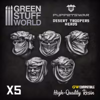 Desert Troopers heads