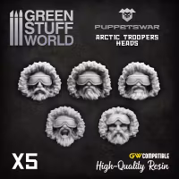 Arctic troopers heads