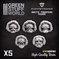 Arctic troopers heads