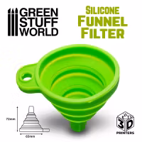 Silicone funnel filter for 3D printer