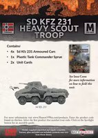 Sd Kfz 231 Heavy Scout Troop