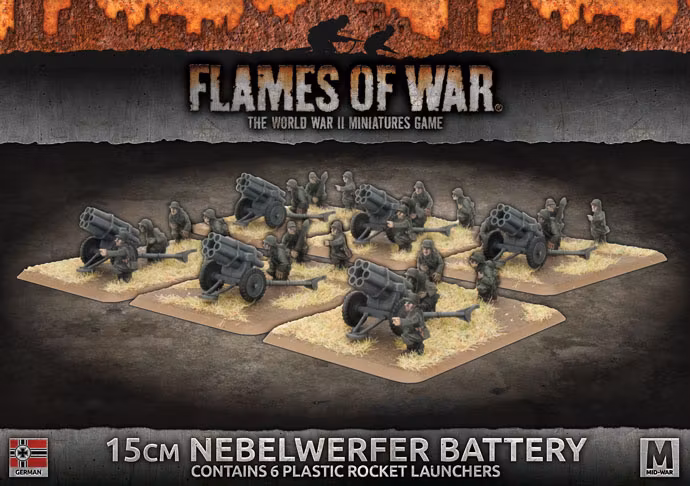 15cm Nebelwerfer Battery (Plastic)