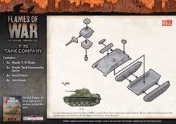 T-70 Tank Company (Mid War x5 Tanks Plastic)