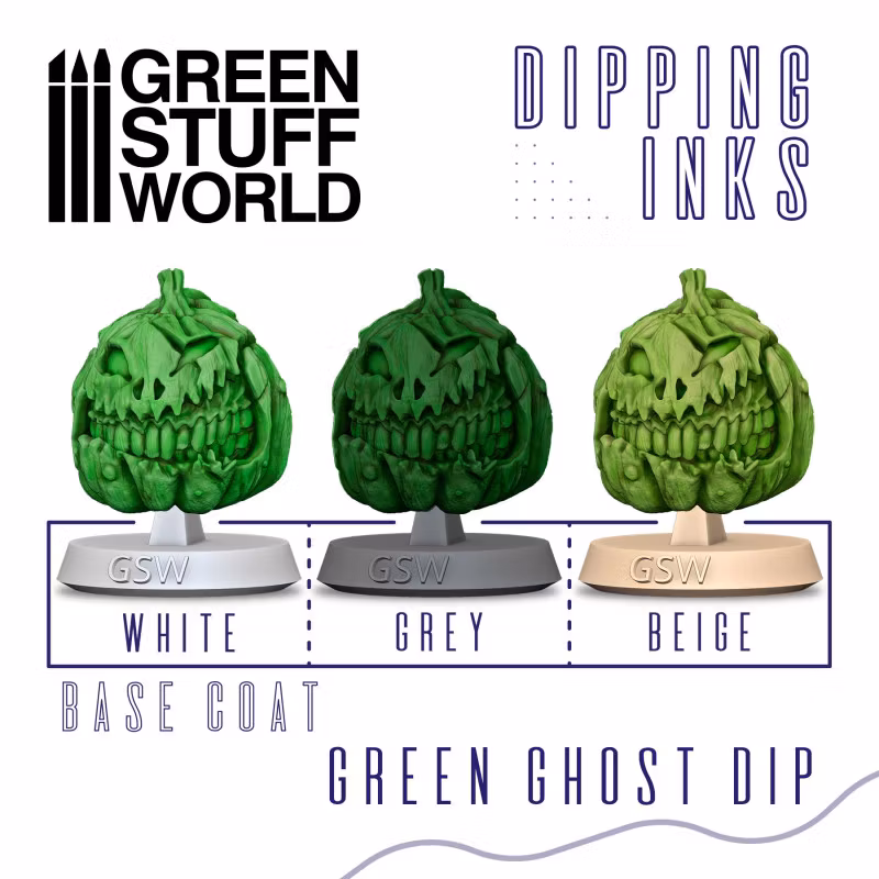 Dipping ink 60 ml - GREEN GHOST DIP