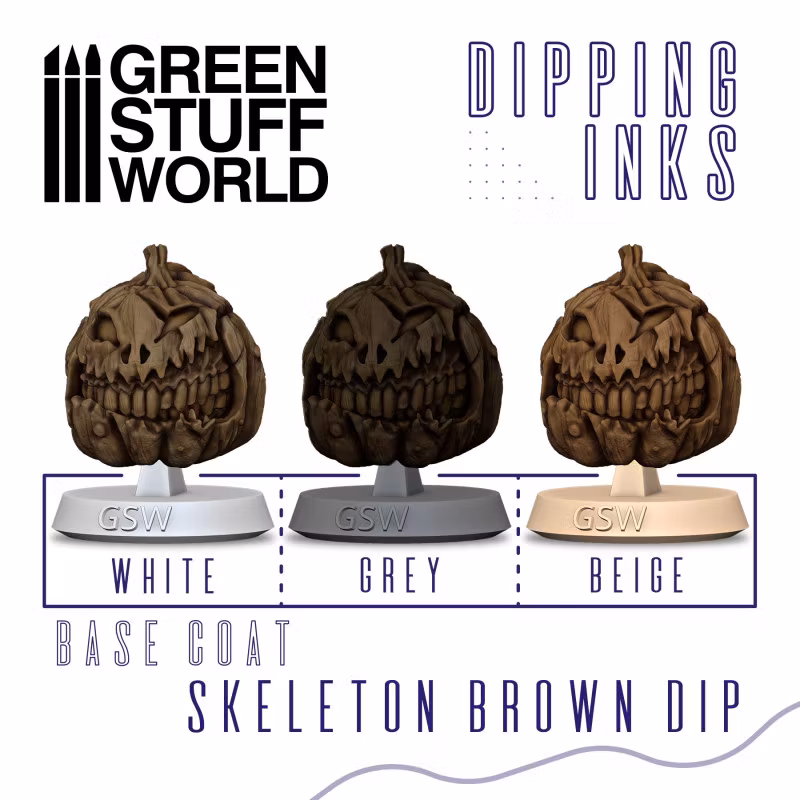 Dipping ink 60 ml - SKELETON BROWN DIP