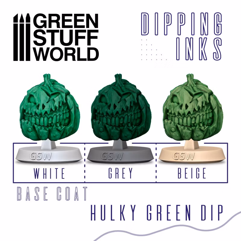 Dipping ink 60 ml - HULKY GREEN DIP