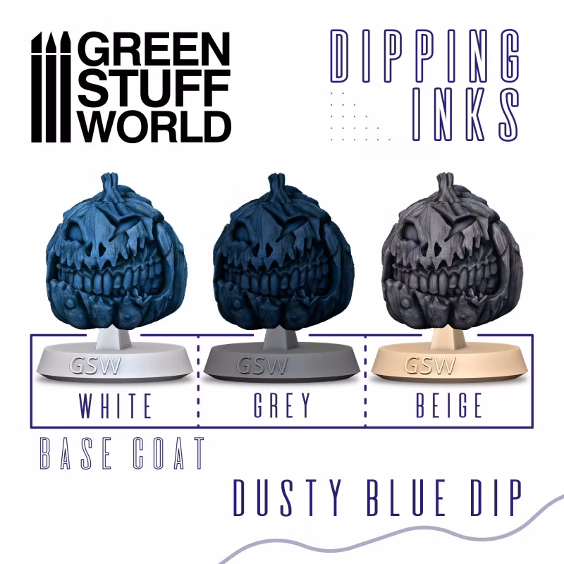 Dipping ink 60 ml - DUSTY BLUE DIP