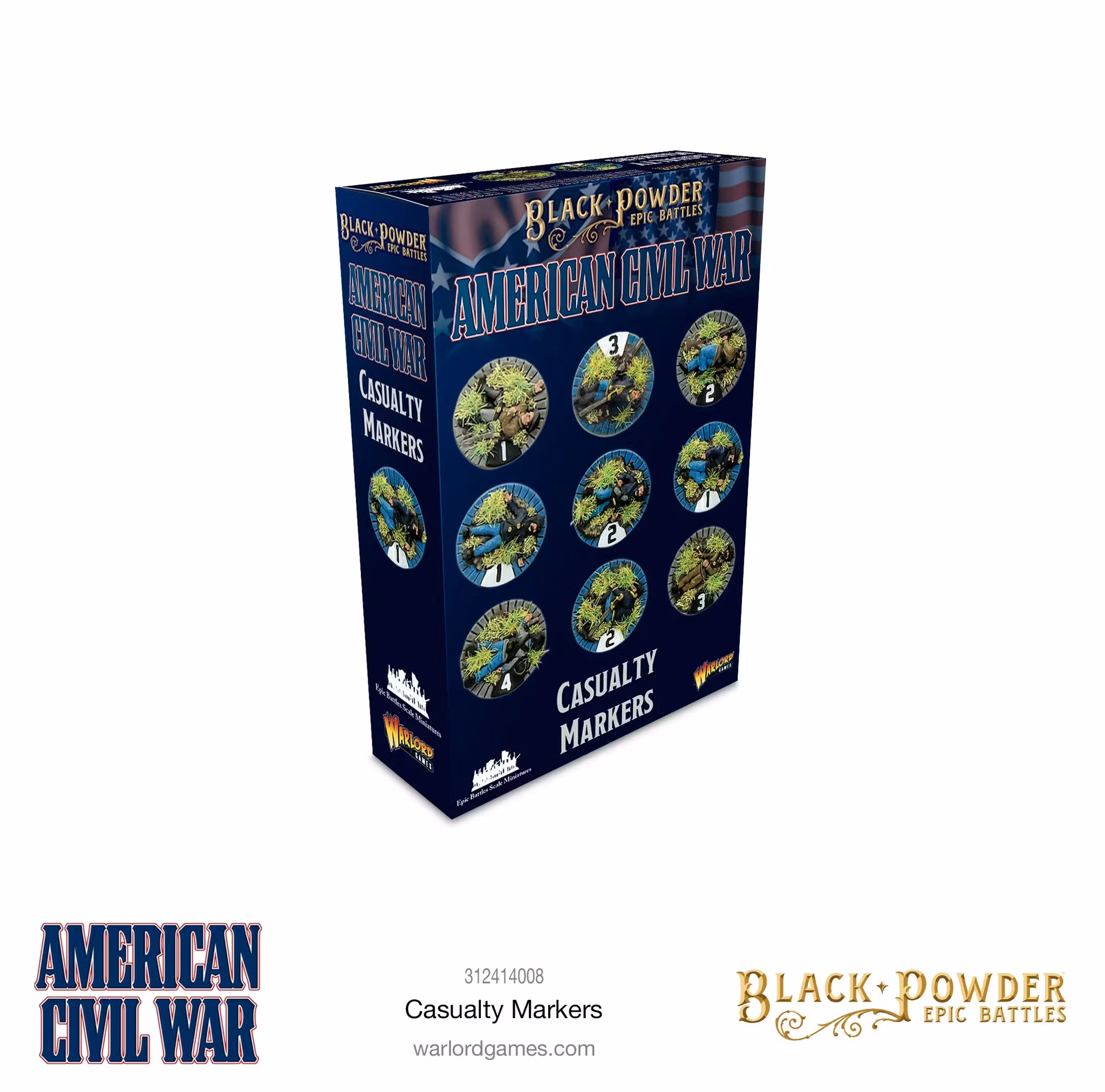 Black Powder Epic Battles - American Civil War Casualty Markers