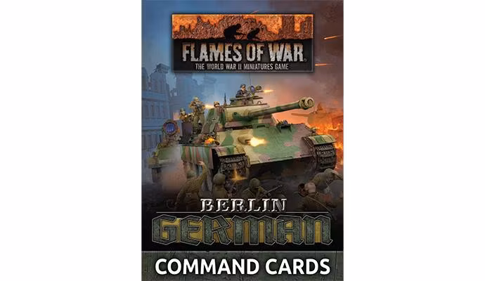 Berlin: German Command Cards (52x Cards)