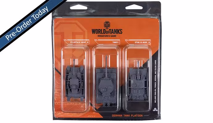 German Tank Platoon (Panzer IV H, Tiger I, StuG III G)