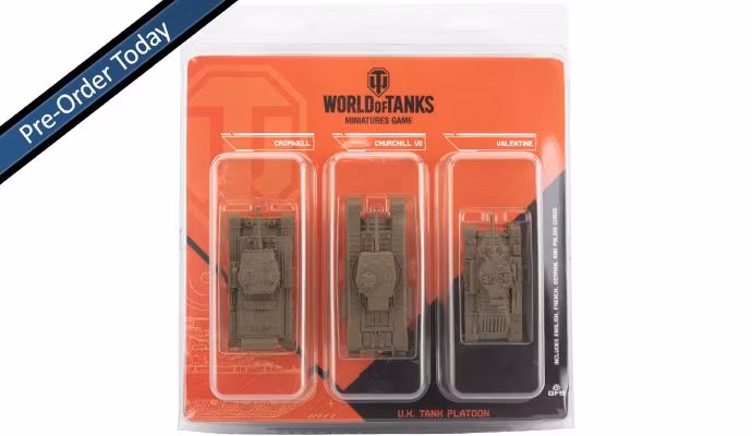 U.K. Tank Platoon (Cromwell, Churchill VII, Valentine)