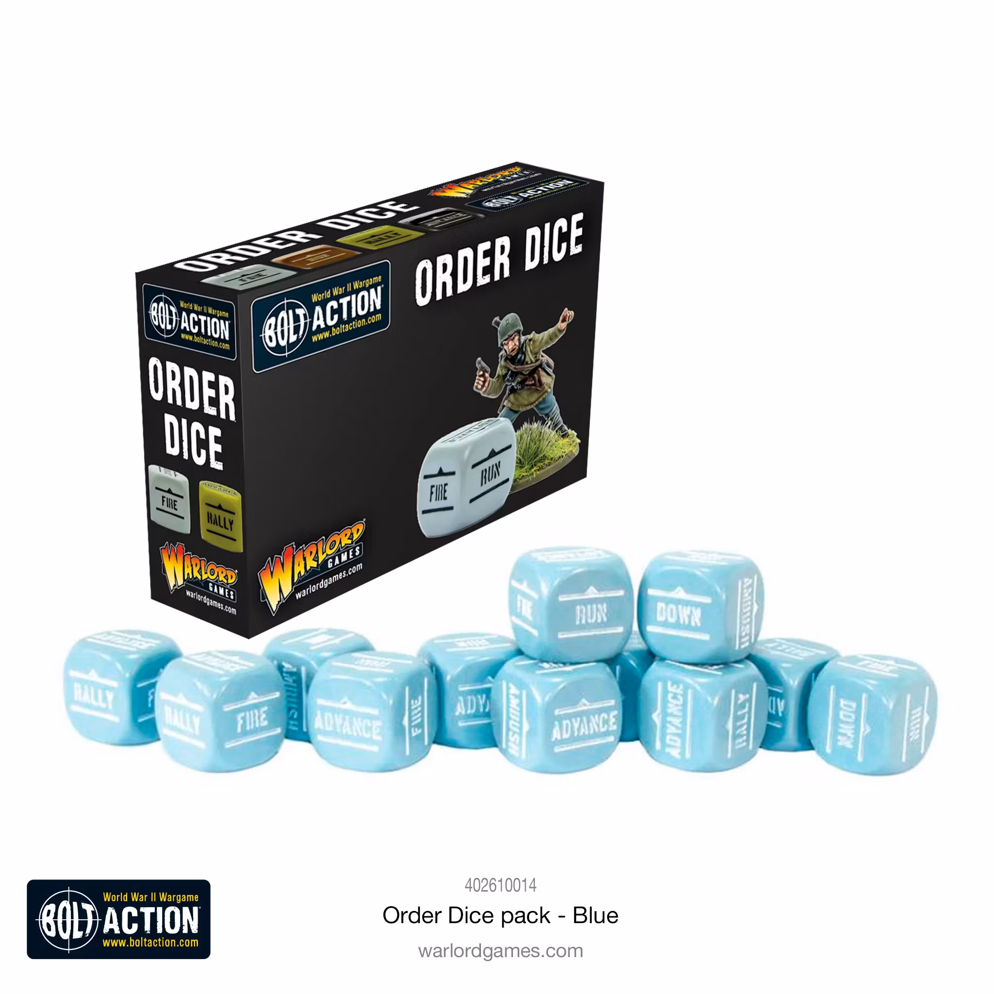 Order Dice pack - Blue