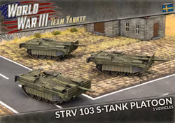 Strv 103 S-tank Platoon (x3 Plastic)