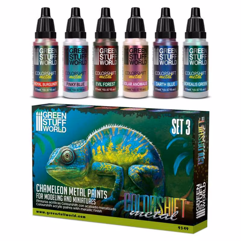 Chameleon Acrylic Paint Set 3
