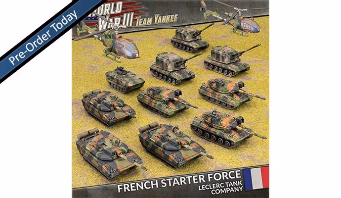French Leclerc Tank Company Starter Force