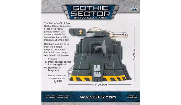 Gothic Sector: Legion Armoured Listening Post (x1)