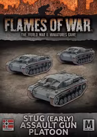 StuG (Early) Assault Gun Platoon (Mid War x3 Tanks)