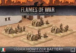 100mm Howitzer Battery (Plastic)