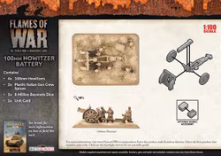 100mm Howitzer Battery (Plastic)