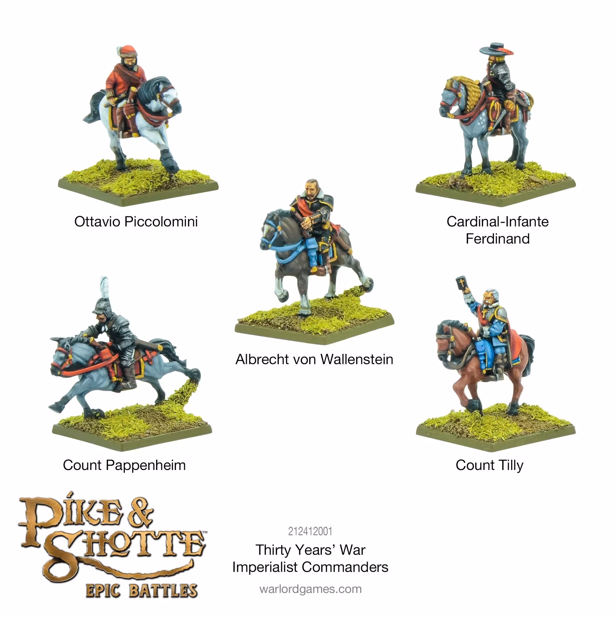 Pike & Shotte Epic Battles - Thirty Years War Imperialist Commanders