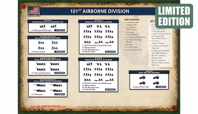 101st Airborne Division army deal