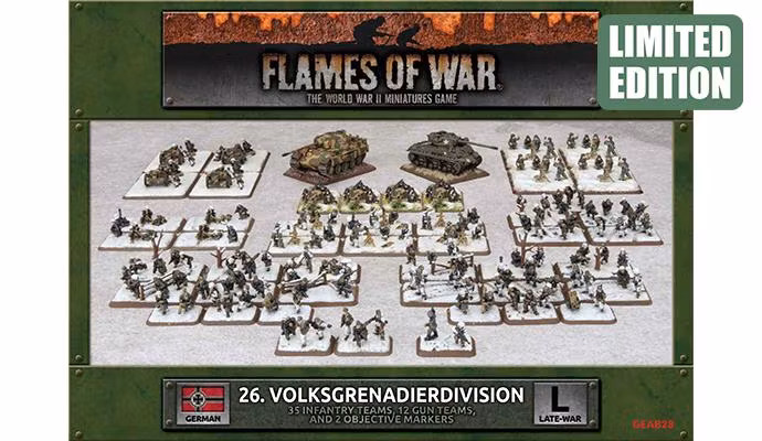 26. Volksgrenadierdivision Army Deal