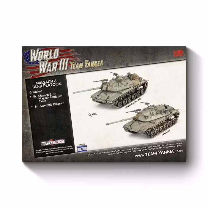 Magach 6 Tank Platoon