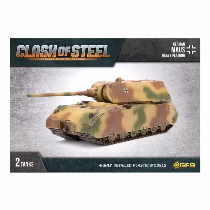 Maus Heavy Tank Platoon (x2 Plastic)