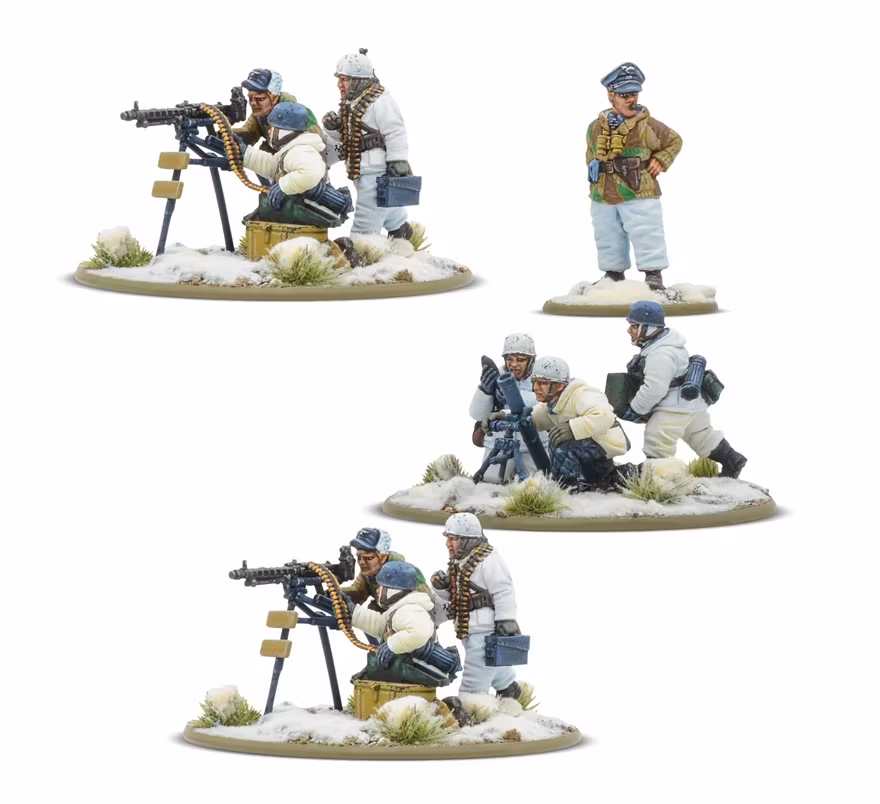 Winter Fallschirmjäger Heavy Weapons Platoon
