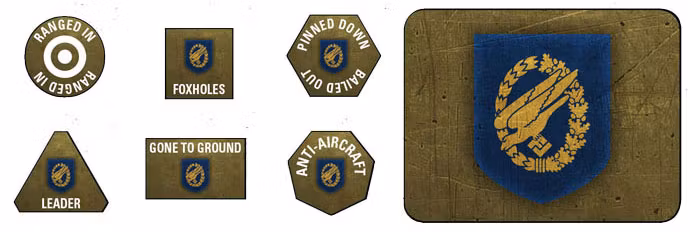 Fallschirmjäger Token & Objective Set