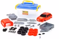 POLESIE Bil med takbox och trailer ass. (DIY)