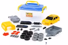 POLESIE Bil med takbox och trailer ass. (DIY)