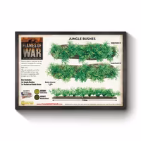 Features: Jungle Bushes (x4)