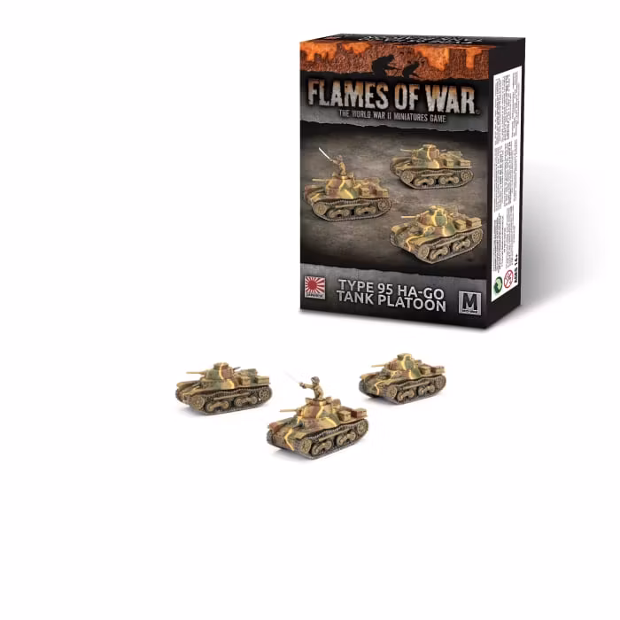 Type 95 Ha-Go Light Tank Platoon (x3)