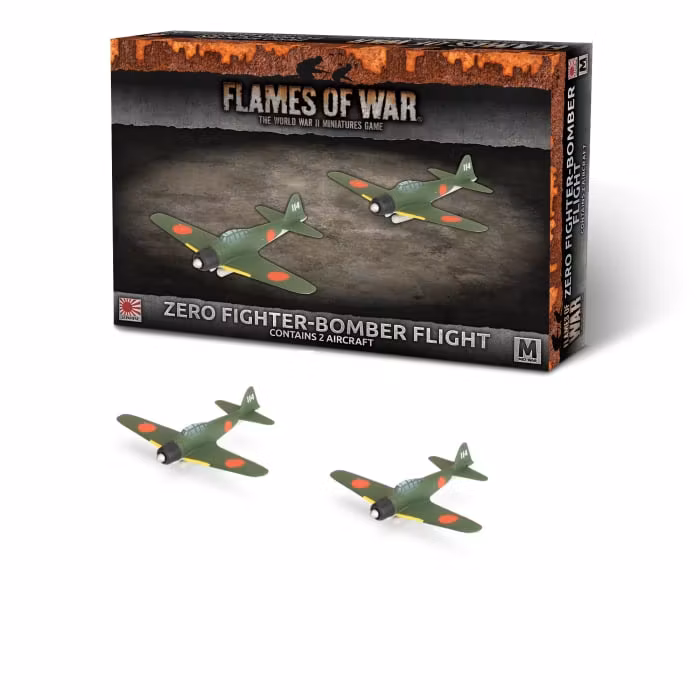 Zero Fighter-Bomber Flight (x2 Plastic)
