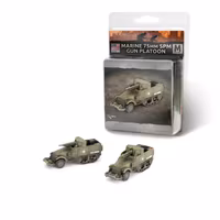 Marine 75mm SPM Self-propelled Gun Platoon
