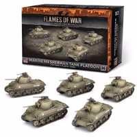 Marine M4 Sherman Platoon