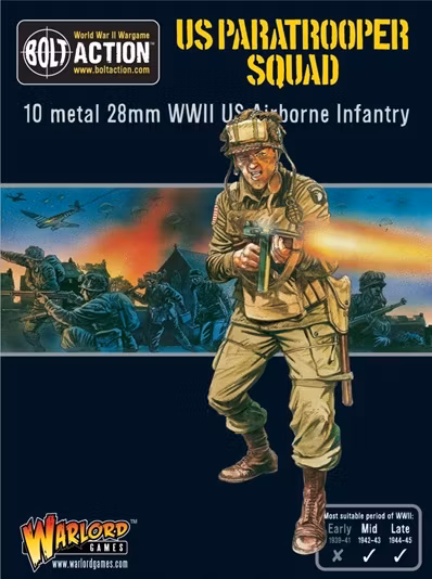 US Paratrooper Squad