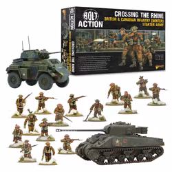 'Crossing the Rhine' - British & Canadian infantry (Winter) Starter Army