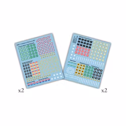 British Far East & Commonwealth Decals (x4)