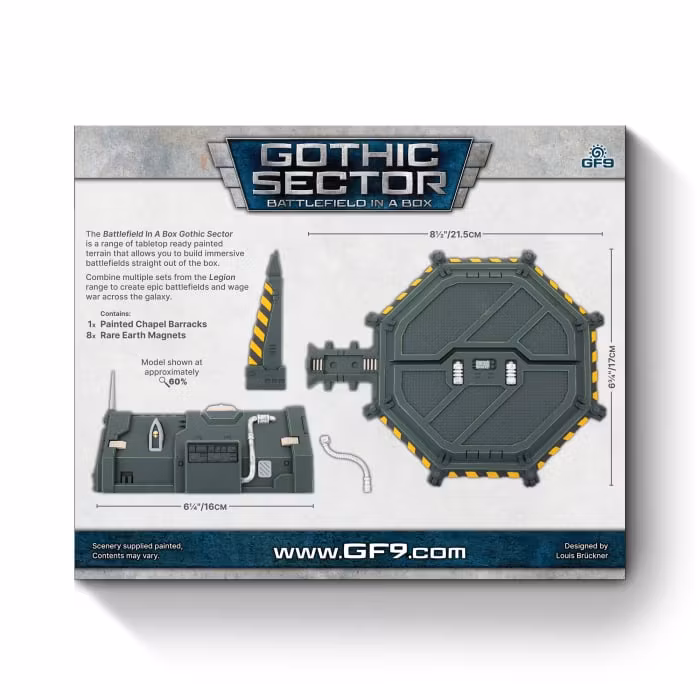 Gothic Sector: Legion Chapel Barracks