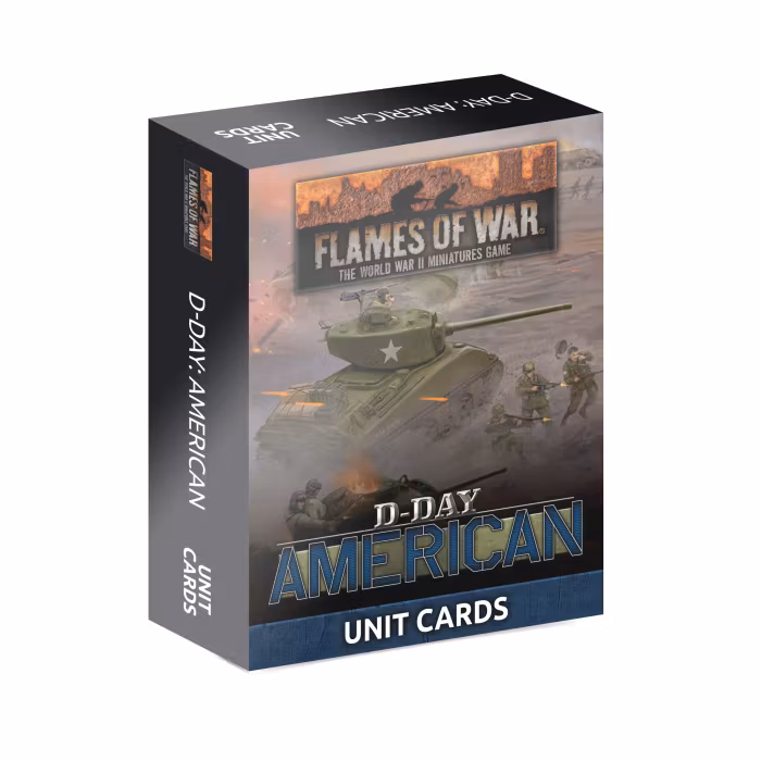D-Day: American Unit Cards