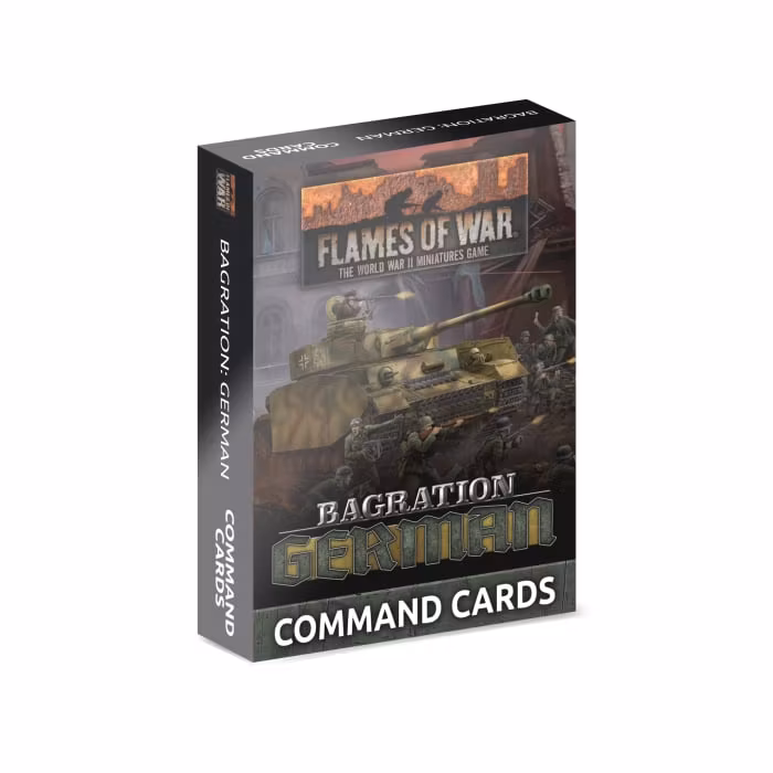 Bagration: German Command Cards